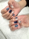 ネイビー　オシャレ　