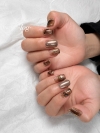 個性派ネイル オシャレネイル　持ち込みネイル　ニュアンスネイル